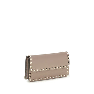 Valentino Garavani Multicolor Calf Leather Bos Taurus Geldbörse