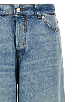 Haikure Blaue Jeans aus Baumwolle im geraden Schnitt