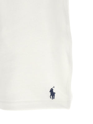 Polo Ralph Lauren Weiße Baumwoll-Bermudashorts