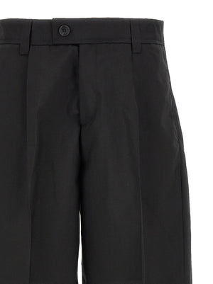MFPEN Schwarze Woll-Bermudashorts