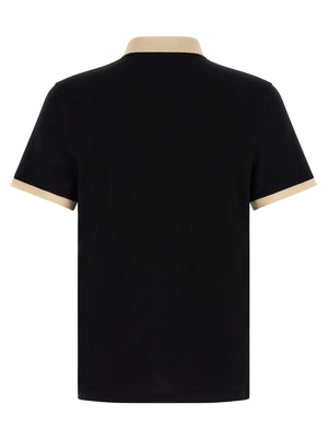 Valentino Garavani Bicolor Cotton Polo Shirt