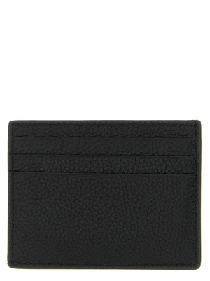 Tom Ford Schwarzer Kalbsleder-Kartenetui