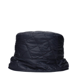 Moncler Blauer Baumwoll-Eimerhut