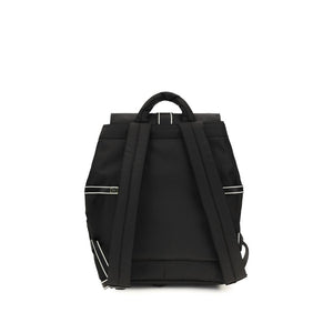 Ganni Schwarzer Rucksack aus recyceltem Polyamid