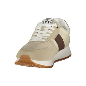 Avirex Beige Polyester Herren Sneaker