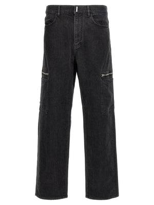Givenchy Schwarze Baumwolljeans Denim
