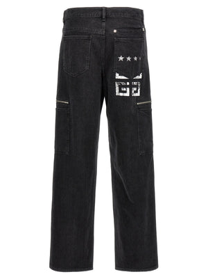 Givenchy Schwarze Baumwolljeans Denim