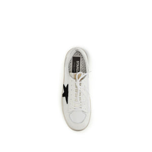 Golden Goose Weiße Bos Taurus Kalbsleder Athletic Sneaker