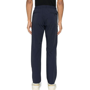 Herno Blaue Freizeithose aus Elasthan