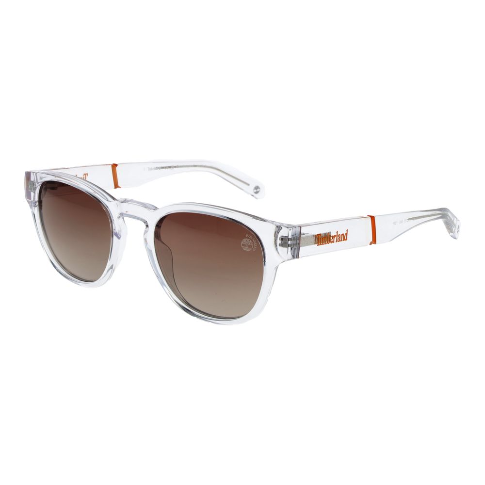 Timberland Transparente Sonnenbrille aus Edelstahl