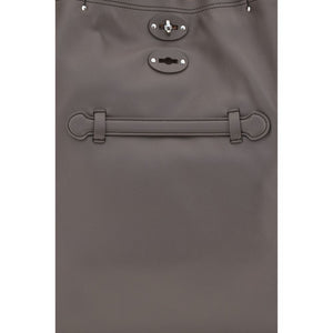 Zanellato Graue Bos Taurus Kalbsleder Schultertasche