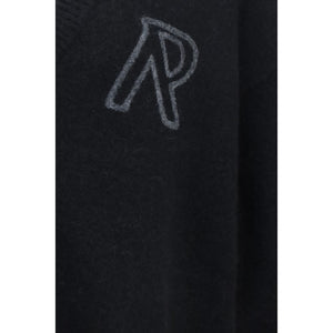 Represent Schwarzer Alpaka Vicugna Pacos Cardigan