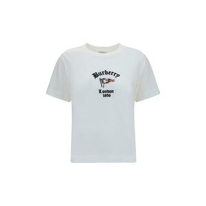 Burberry Weißes Baumwoll-T-Shirt