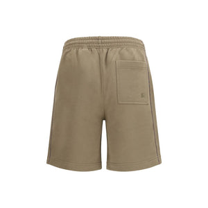 Burberry Braune Baumwoll-Bermudashorts