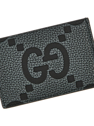 Gucci Schwarzer Kalbsleder-Kartenetui