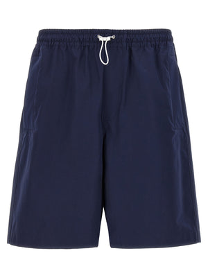 Gucci Blaue Baumwoll-Bermudashorts