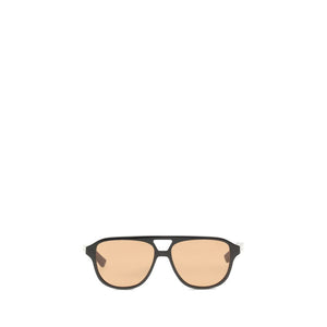 Alexander McQueen Braune Sonnenbrille aus Acetat