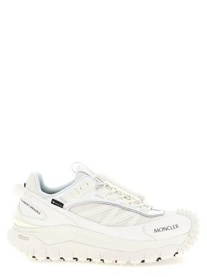White Polyamide Athletic Sneakers