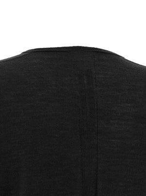 Rick Owens Schwarzer Baumwoll-Sweatshirt