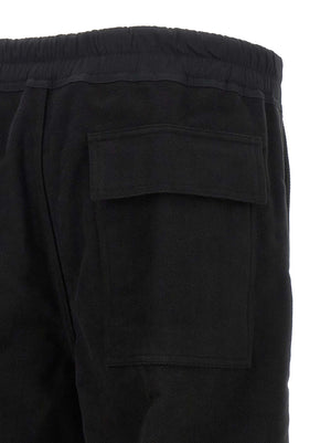Rick Owens Schwarze Baumwoll-Freizeithose
