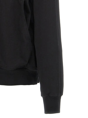 Rick Owens Schwarzer Baumwoll-Hoodie