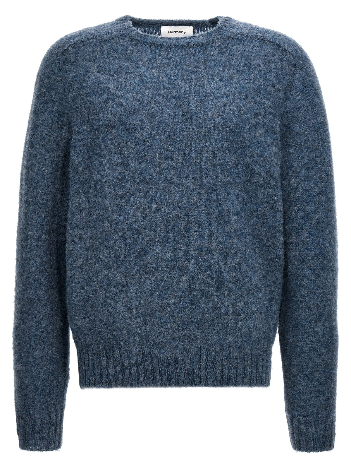 Harmony Blauer Wollcardigan