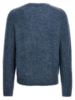 Harmony Blauer Wollcardigan