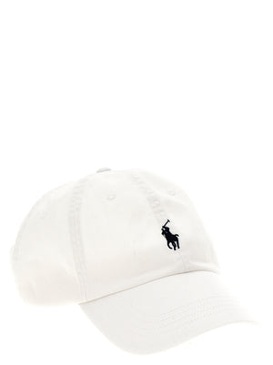 Polo Ralph Lauren Weiße Baumwollkappe (Baseball Cap)