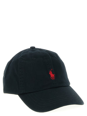 Polo Ralph Lauren Schwarze Baumwollkappe (Baseball Cap)