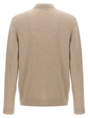 ZANONE Beige Virgin Wool Polo Shirt
