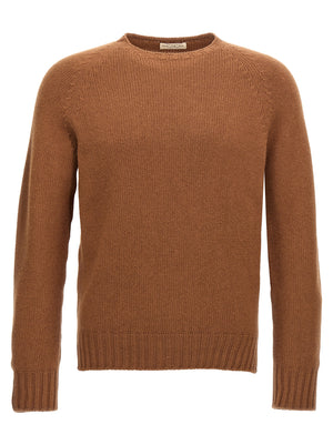 MA'RY'YA Brauner Wollcardigan