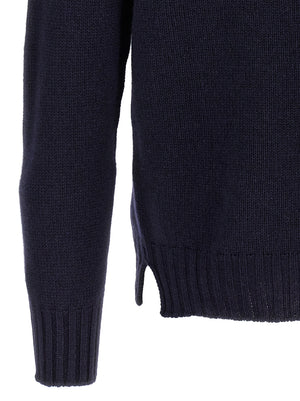 MA'RY'YA Blauer Wollcardigan