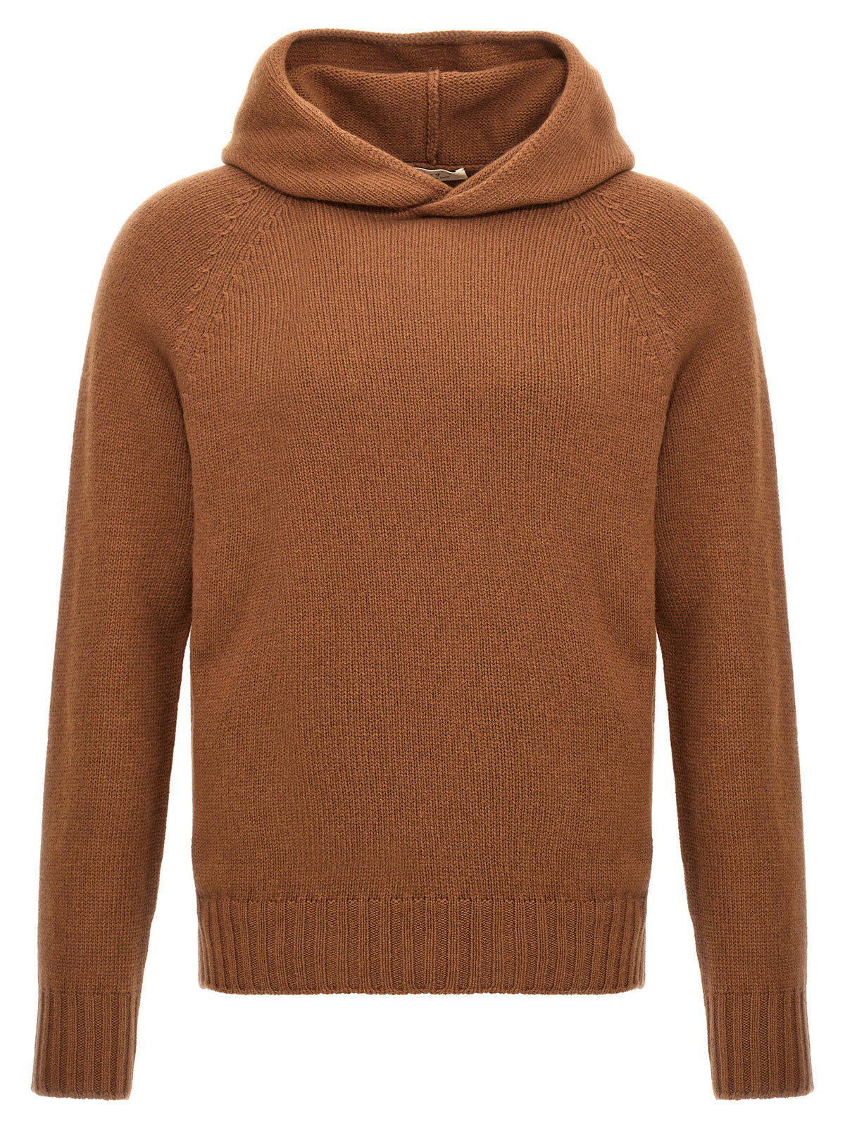 MA'RY'YA Brauner Wollcardigan