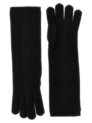 Max Mara Schwarze Kaschmirhandschuhe