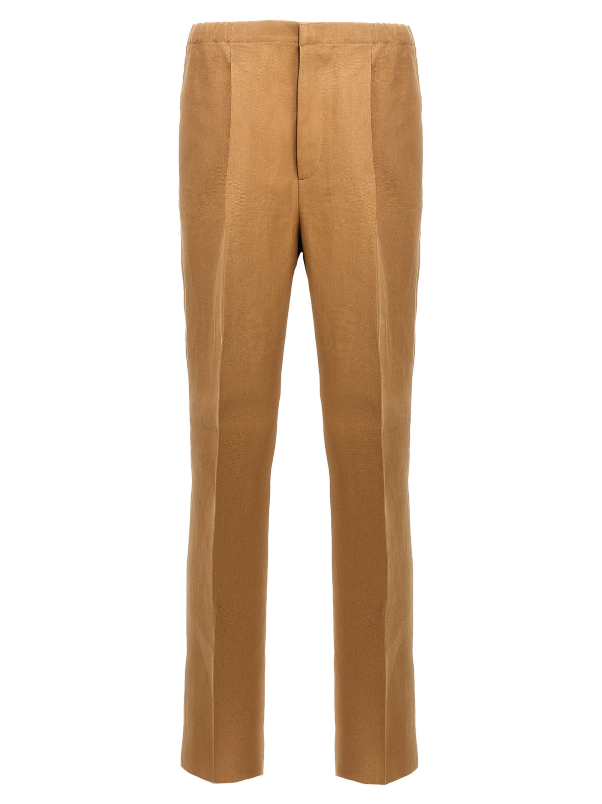 Fendi Beige Paper Casual Pants