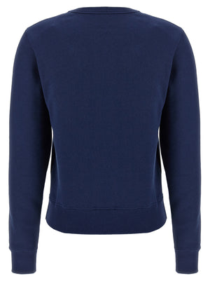 Valentino Garavani Blauer Baumwoll-Sweatshirt