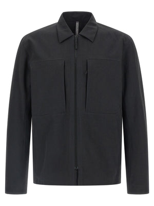 Arc'teryx Veilance Schwarze Bluse aus Polyester