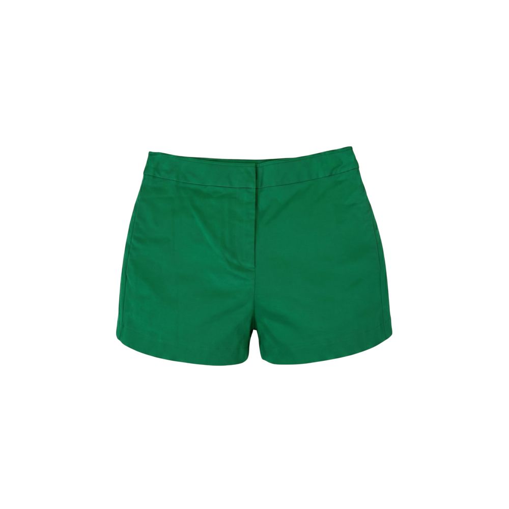 Malo Grüne Baumwollshorts für Damen