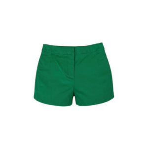 Malo Grüne Baumwollshorts für Damen