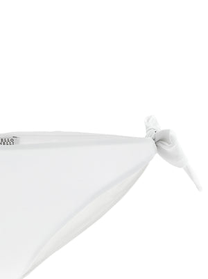 Brunello Cucinelli Weiße Badehose aus Polyamid von Calvin Klein