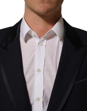Dolce & Gabbana Dunkelblauer Einreiher-Anzug für Herren (2-teilig)