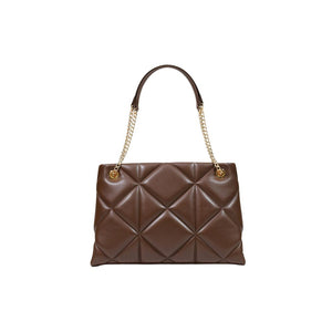 Love Moschino Braune Handtasche aus Polyethylen