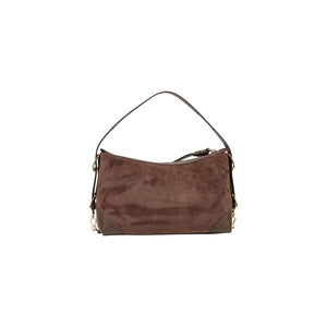 Love Moschino Braune Handtasche aus Polyester