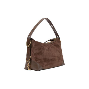 Love Moschino Braune Handtasche aus Polyester