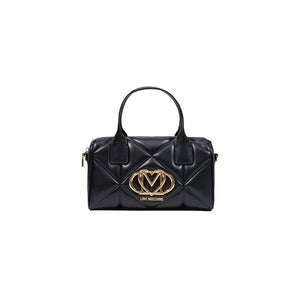 Love Moschino Schwarze Handtasche aus Polyethylen