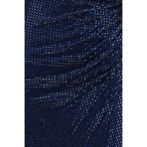 Self-Portrait Blaues Cocktailkleid aus Polyester