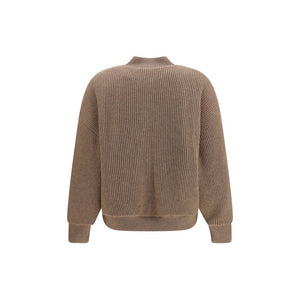 Brunello Cucinelli Beige Kaschmir Bomberjacke