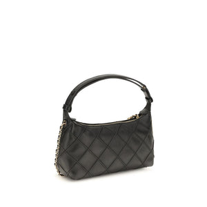 Tory Burch Schwarze Kalbsleder Bos Taurus Handtasche