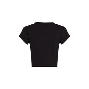 Calvin Klein Jeans Schwarzes Baumwoll-T-Shirt