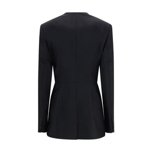 Givenchy Schwarzer Oves Aries Wollblazer